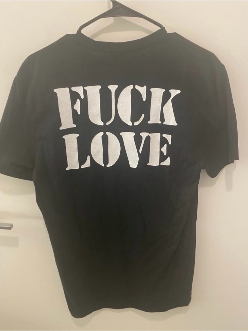 The Psycho Realm "F**k Love" Black Tee Shirt